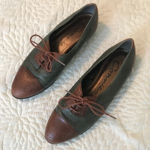 Sold❌VTG leather oxfords